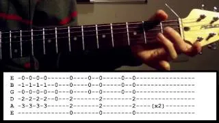 Marilyn Manson - Third Day of a Seven Day Binge - Guitar Lesson