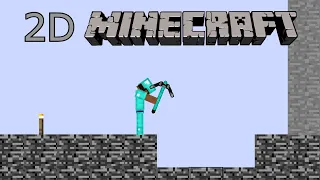 2D Minecraft WITH BEDROCK TOOLS!! [Paper Minecraft]