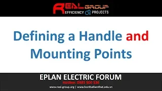 Defining a Handle and Mounting Points | EPLAN Education