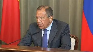 Lavrov condemns ceasefire violations and Ukrainian army "buildup"