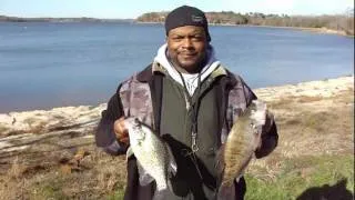 Crappie Fishing Docks winter 2012