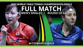 FULL MATCH | Hina HAYATA vs Giorgia PICCOLIN | WS R64 | #ITTFWorlds2023