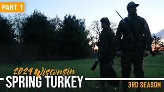 Wisconsin Spring Turkey Hunting - Gobbles Heard! || Part 1