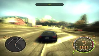 NFSMW - Fully upgraded Audi A4 top speed