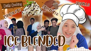 MINI İCE BLENDED🍸SEMUA BEREBUT RAMAI JADI TAK BETUL LEPAS MINUM!!!😵‍💫