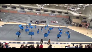 Into the Blue, Clovis Area Elementary Color Guard. SJVCGPR Championships. April 1, 2022z