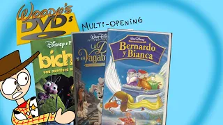 VHS Openings on the Mexican Spanish Disney Videos (Woody’s DVDs)