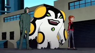 Ben 10 Alien Force - Cannonbolt, Gwen and Kevin vs Serpent