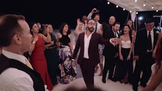 BACKSTREET BOYS AJ MCLEAN  Leads Wedding Guests in "Everybody"