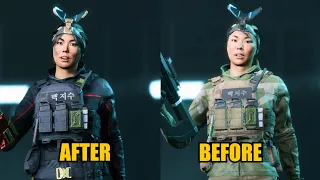 Specialist Style & Tone voice lines changes Battlefield 2042 1.2 Update Patch Comparison