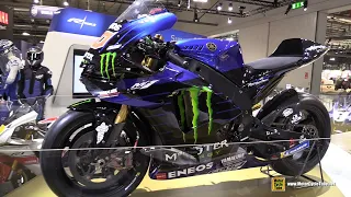 2021 Yamaha YZR M1 MotoGP Champion - Fabio Quartararo - Walkaround - 2021 EICMA Milan