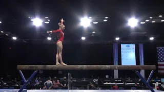 Jade Carey – Balance Beam - 2021 Winter Cup – Senior Women