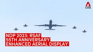 National Day Parade 2023: RSAF's 55th anniversary aerial display