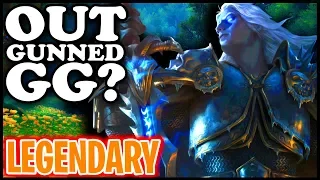 Grubby | "OUTGUNNED! GG?" [LEGENDARY] | Warcraft 3 | UD vs HU | Echos Isles