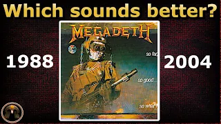 MEGADETH (original vs. remix) So Far, So Good... So What!　メガデス