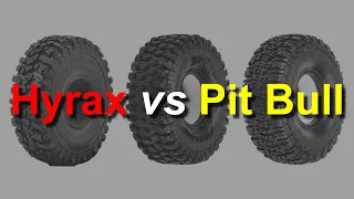 Hyrax ,Trencher, Pit Bull: What's the Most Sticky Tire for 1:10 RC Crawlers?