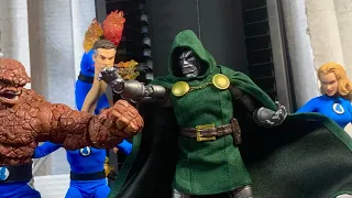 Fantastic Four vs Dr. Doom: Dooms Reckoning Pt.1 [Marvel Stop Motion] #avengers #marvelstudios