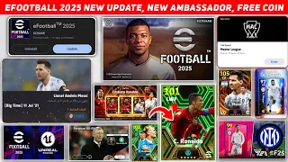 eFootball™ 2025 Is Here !! 🔥😍 Cristiano Ronaldo Brand Ambassador Pack & Master League in eFootball