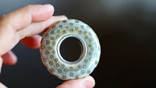 Making a Silver Ring in a Glass Bead