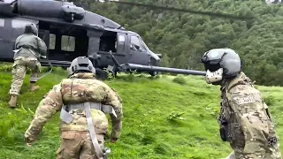 USAF Academy Cadets fly with the 56th Rescue Squadron