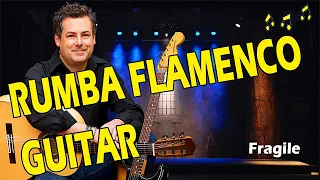 RUMBA FLAMENCO GUITAR - John Gilliat performs Fragile "80's Rock Instrumental" 2021 live on Zoom