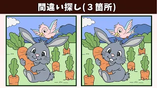 Find 3 Differences | Illustration Version #1164