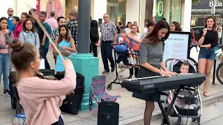 Amazing Piano and Violin Cover - Mom and daughter -  Beauty and the Beast