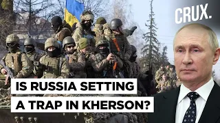 Ukraine Slams Russia’s Kherson “Withdrawal” | Putin Trying To Trap Zelensky’s Men Near Dnipro?