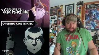 THE LEGEND OF VOX MACHINA OPENING CINETMATIC REACTION ACTION & INSTRUMENTALS!