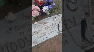 Visiting Buddy Holly's Grave