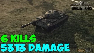 World of Tanks | T-34-3 | 6 KILLS | 5313 Damage - Replay Gameplay 1080p 60 fps