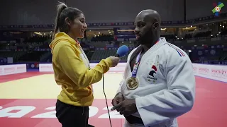 +100kg GOLD medal World Championships Doha 2023 - Teddy RINER (FRA)