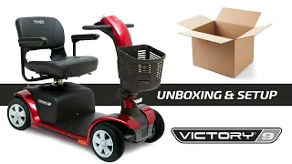 Pride Victory Mobility Scooter Unboxing & Setup | My Mobility Store