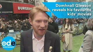 Domhnall Gleeson reveals his favourite kids' movies