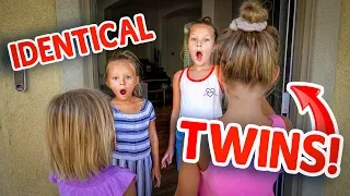 FIRST TIME MEETING OUR TWIN SISTERS! 😳  (emotional)