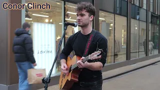 Conor Clinch Live Cover of Sex on Fire by Kings of Leon from Grafton Street Dublin Ireland
