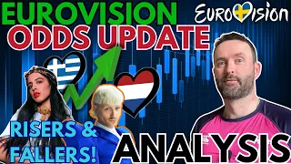 💲 Eurovision 2024 Odds UPDATE & ANALYSIS: 🇨🇭🇳🇱🇬🇷 climbing! | Eurovision 2024