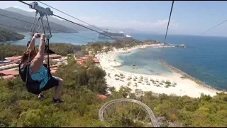 Dragon's Breath Flightline Labadee, Haiti - 2019 Royal Caribbean Cruise - Day 3.2 (4-3-19)