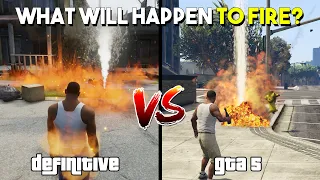 WHAT WILL HAPPEN? Physics and Details comparison (GTA 5 VS GTA Definitive)