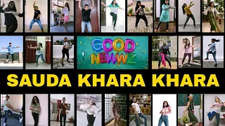 Sauda Khara Khara | Good Newwz | Quarantine Dance Challenge | Sujata's Nrityalaya