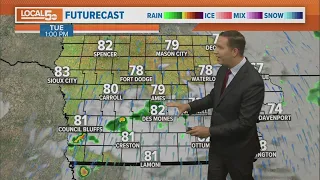 Iowa weather update: Scattered storms continue this morning, more rain chances ahead