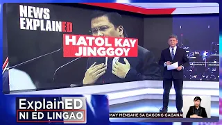 News ExplainED: Mga kasong bribery at plunder vs. Sen. Jinggoy Estrada | Frontline Tonight