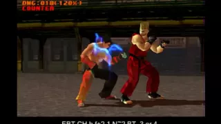 TEKKEN 3 Jin - secret moves, rare custom combos 1.4