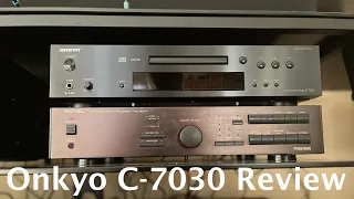 ONKYO C-7030 VLSC Pulse Noise Reduction MP3 CD Player Full Review/Unboxing and Comparison!