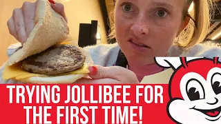 TRYING JOLLIBEE FOR THE FIRST TIME | FRIED CHICKEN, GRAVY, CHEESEBURGER