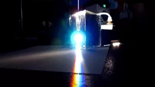 White Light Through Prism