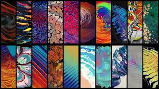 20 Different Acrylic Pouring Techniques - Abstract Fluid Art + Music