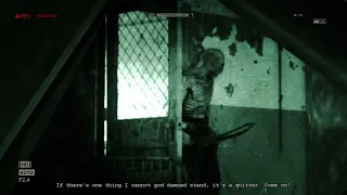 Outlast Trager Rare Dialogue If You Hide From Him