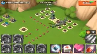 Boom Beach - How To Beat Hammerman's HQ Level 40