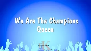 We Are The Champions - Queen (Karaoke Version)